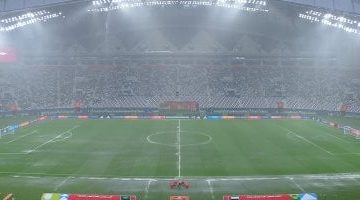 إلغاء مباراة السعودية والإمارات في كأس العرب بسبب سوء الأحوال الجوية