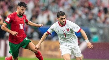 الأردن يحقق تقدمًا على المغرب بهدف ثانٍ من ركلة جزاء في الدقيقة 68