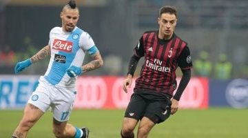 التشكيل الرسمي لمباراة نابولي وميلان في السوبر الإيطالي