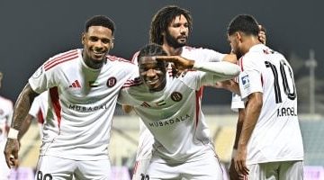 النني وإبراهيم عادل يقودان الجزيرة للفوز على الوحدة في كأس الإمارات