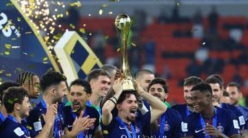 باريس سان جيرمان يحقق إنجازا تاريخيا بعد التتويج بكأس الإنتركونتيننتال