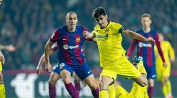 برشلونة يواجه تحديًا صعبًا أمام فياريال في الجولة القادمة من الدوري الإسباني