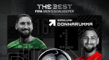 دوناروما يتوج بجائزة The Best كأفضل حارس مرمى في العالم لعام 2023