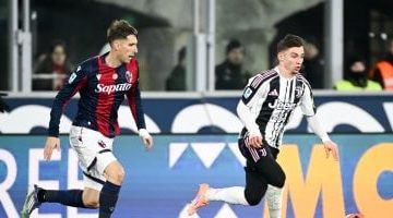 شوط سلبي في مباراة بولونيا ضد يوفنتوس بالدوري الإيطالي