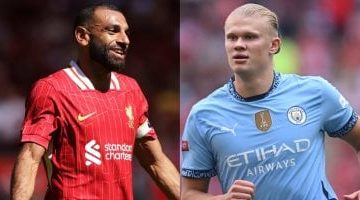 صلاح وهالاند يسجلان أرقاما قياسية في الدوري الإنجليزي 2025