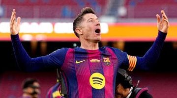 ليفاندوفسكي يتلقى عرضًا رسميًا للانضمام إلى ميسي في إنتر ميامي