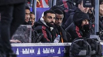 محمد صلاح يتواجد على مقاعد بدلاء ليفربول في مباراة برايتون بالدوري الإنجليزي