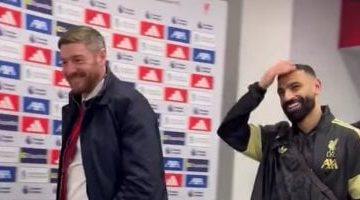 محمد صلاح يمتنع عن التصريحات الإعلامية بعد مباراة ليفربول ضد برايتون – فيديو