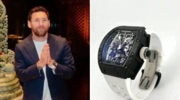 نجل ملياردير هندي يهدي ميسي ساعة قيمتها مليون دولار – تعرف على سعرها