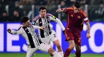 يوفنتوس ينتصر على روما 2-1 في قمة الجولة الـ16 للدوري الإيطالي